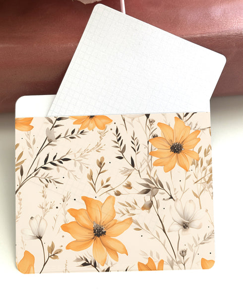 Adhesive Vinyl Pocket - Floral