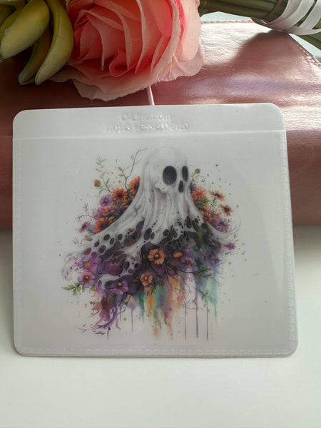 Adhesive Vinyl Pocket - Spooky Ghost