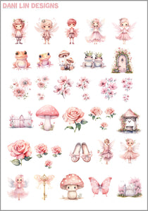 Fairy Garden Deco Sheet