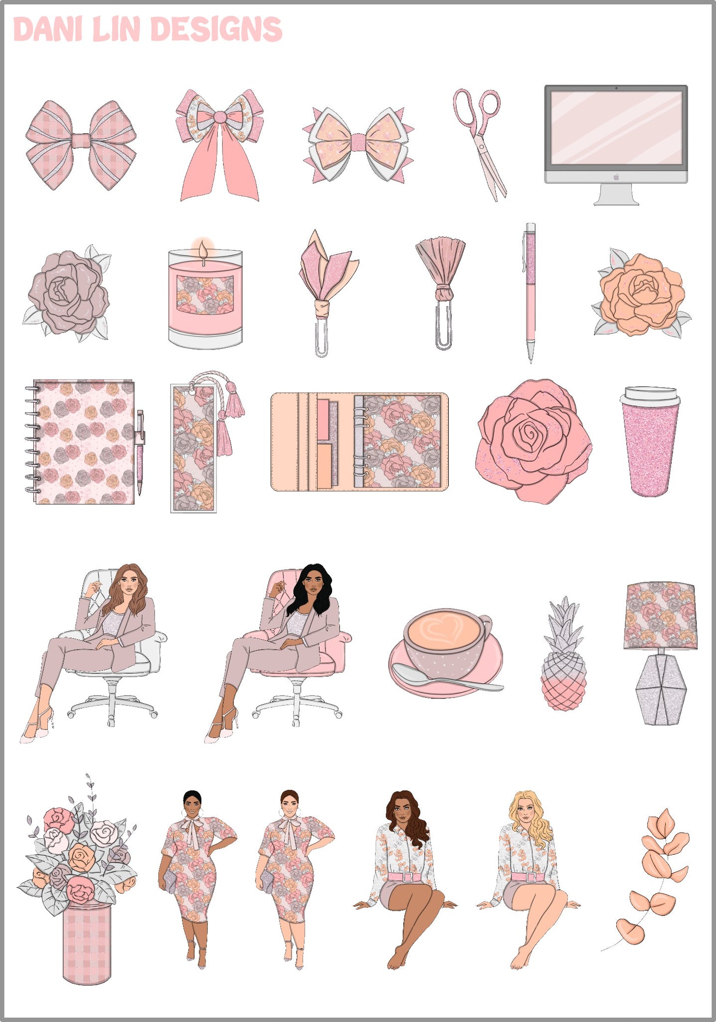 Girl Boss Deco Sheet