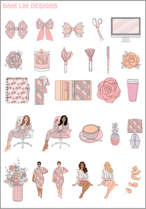 Girl Boss Deco Sheet