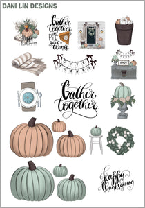 Give Thanks Deco Sheet