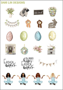 Happy Easter Deco Sheet