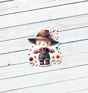 Holographic Scarecrow Vinyl Sticker - Water Resistant