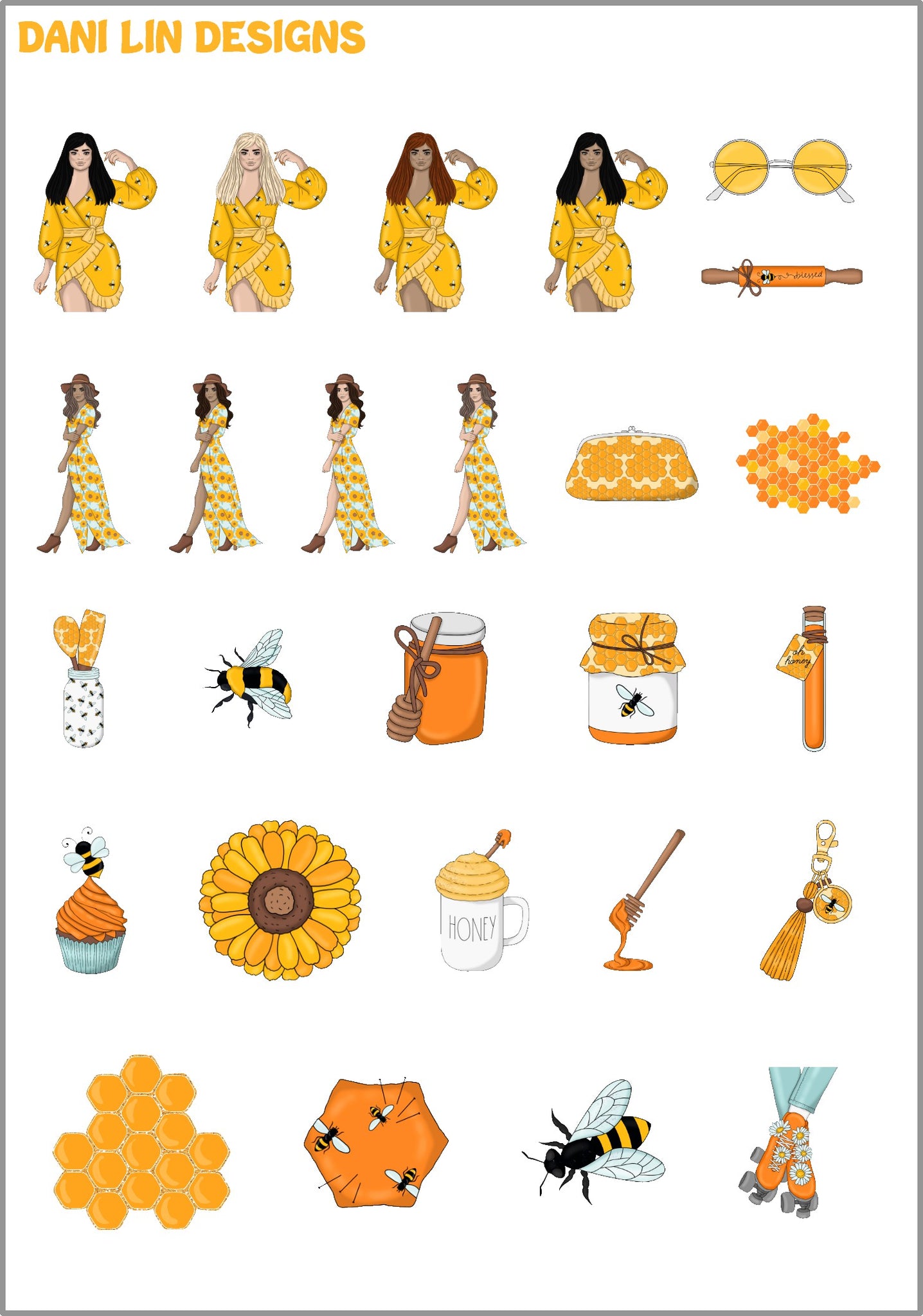 Honey Deco Sheet