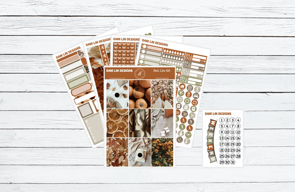 Feels Like Fall Sticker Kit