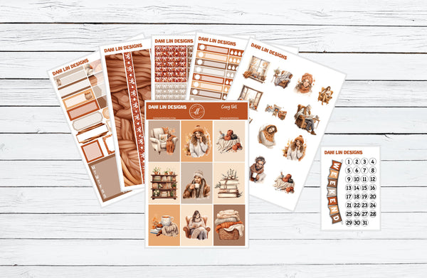 Cozy Fall Sticker Kit