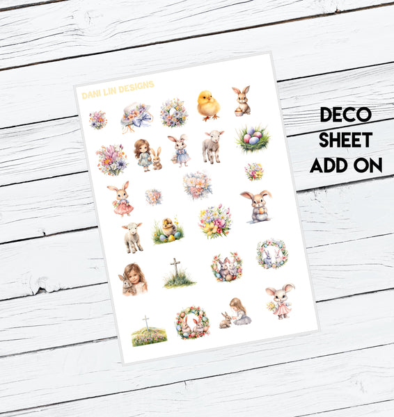 Cute Easter Sticker Kit