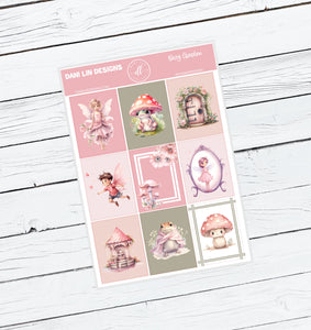 Fairy Garden Sticker Kit