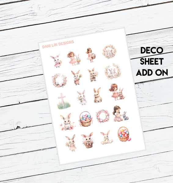 Pink Easter Sticker Kit