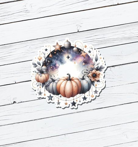 Pumpkins Vinyl Sticker - Water Resistant