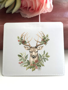 Adhesive Vinyl Pocket - Christmas Reindeer