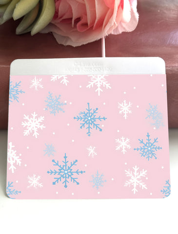 Adhesive Vinyl Pocket - Christmas Snowflakes