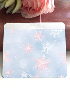 Adhesive Vinyl Pocket - Christmas Snowflakes