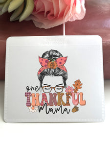 Adhesive Vinyl Pocket - Thankful Mama