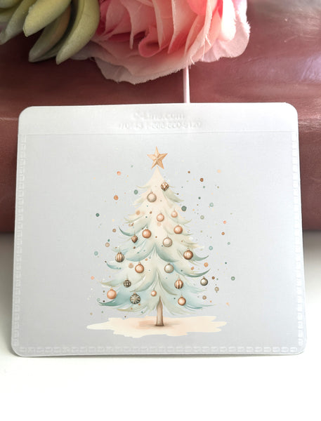 Adhesive Vinyl Pocket - Christmas Tree