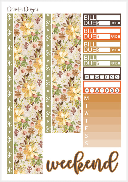 Simply Fall Sticker Kit