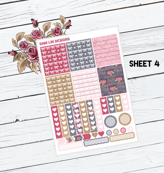 Valentine's Day - Love is in the Air Sticker Kit