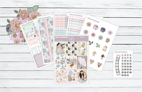 Spring Sticker Kit