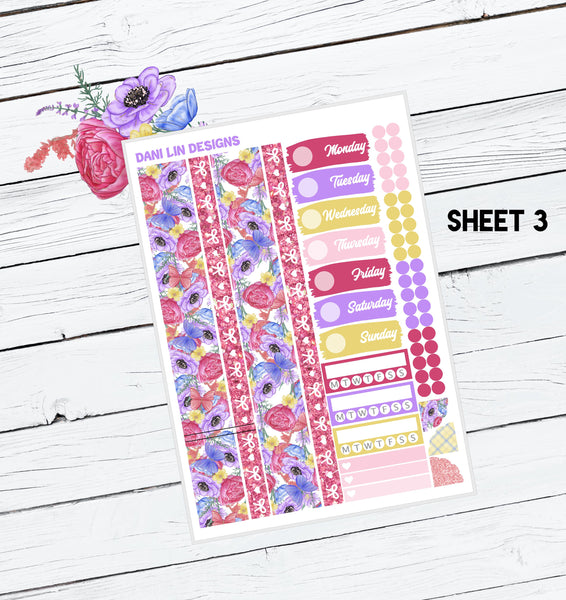 Spring in Bloom Sticker Kit