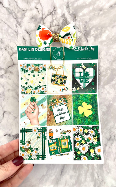 St. Patrick's Day Planner/TN Bow