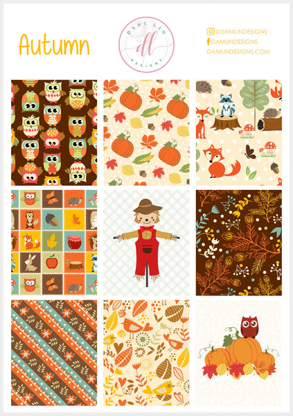 Autumn Sticker Kit