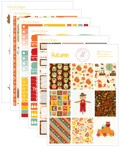 Autumn Sticker Kit