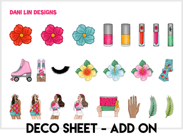 Bright Summer Sticker Kit