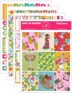 Bright Summer Sticker Kit