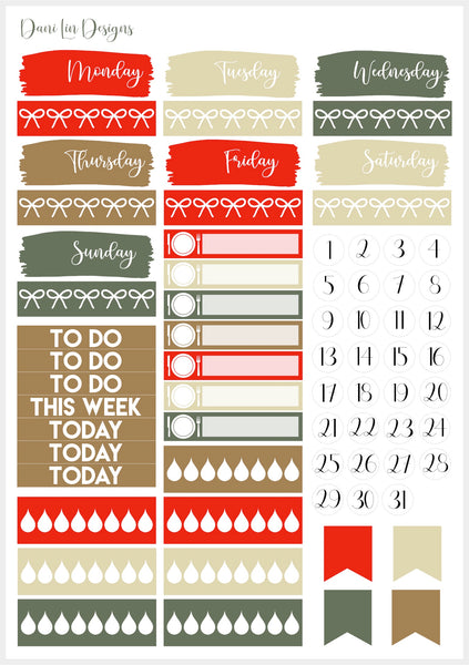 Christmas Classics Sticker Kit