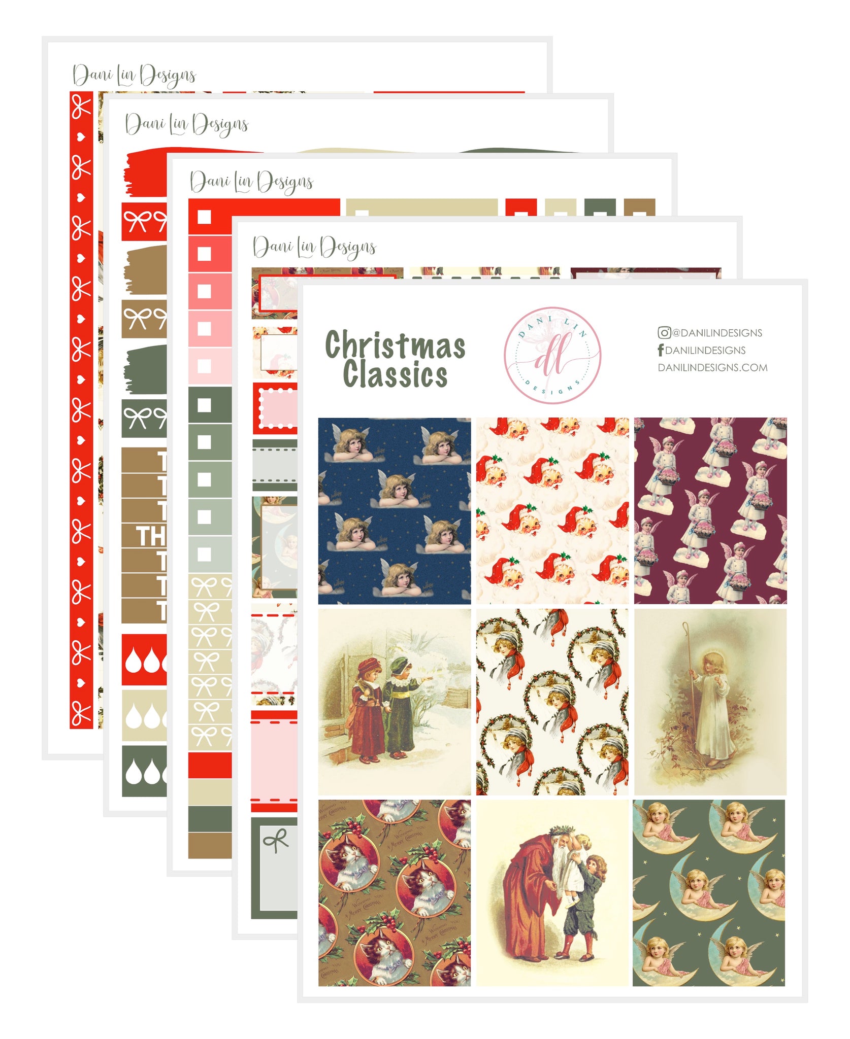 Christmas Classics Sticker Kit