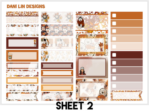 Autumn Mood Sticker Kit