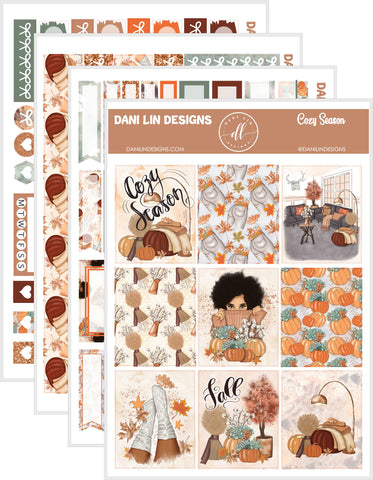 Cozy Season Sticker Kit