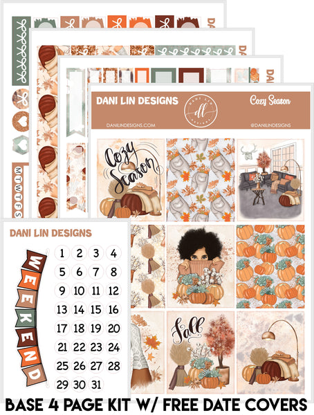 Cozy Season Sticker Kit