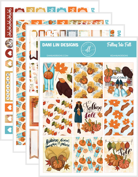 Falling Into Fall Sticker Kit