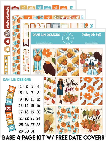 Falling Into Fall Sticker Kit