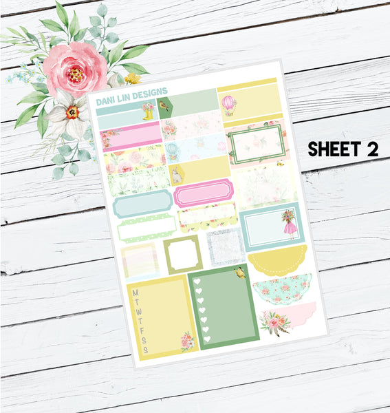 Spring Is In The Air Sticker Kit