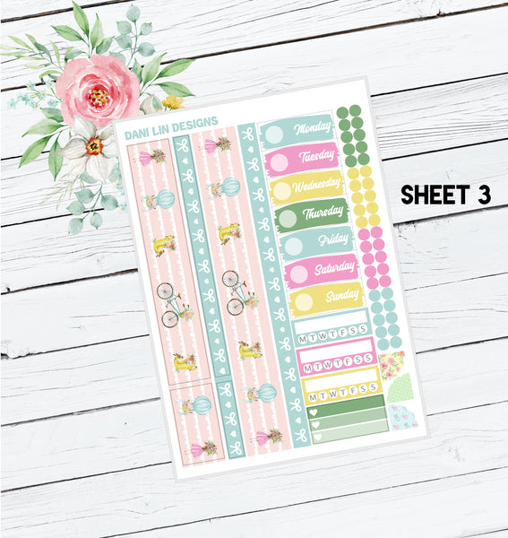 Spring Is In The Air Sticker Kit