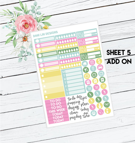 Spring Is In The Air Sticker Kit