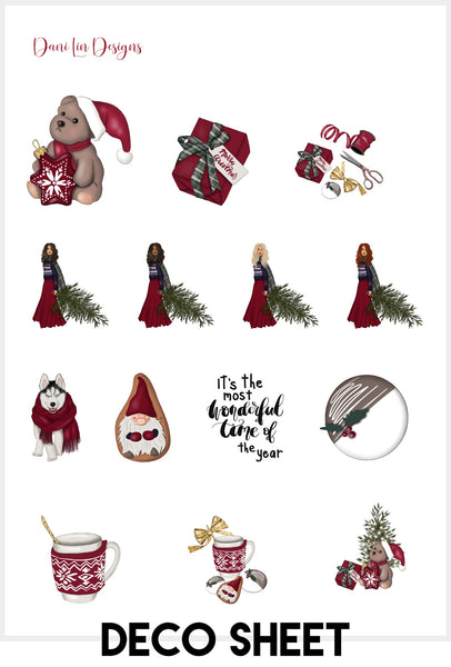 It's the Most Wonderful Time of the Year Sticker Kit