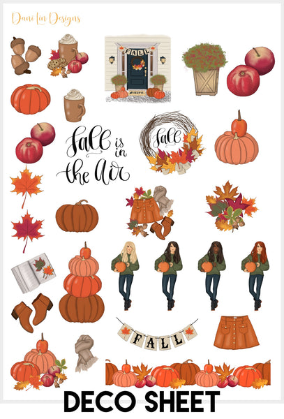 Happy Fall Sticker Kit