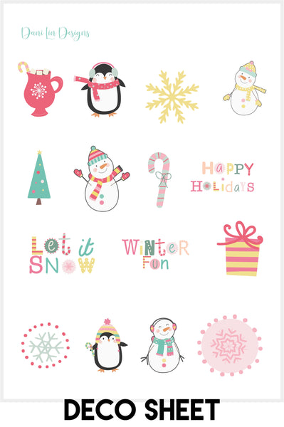 Winter Fun Sticker Kit